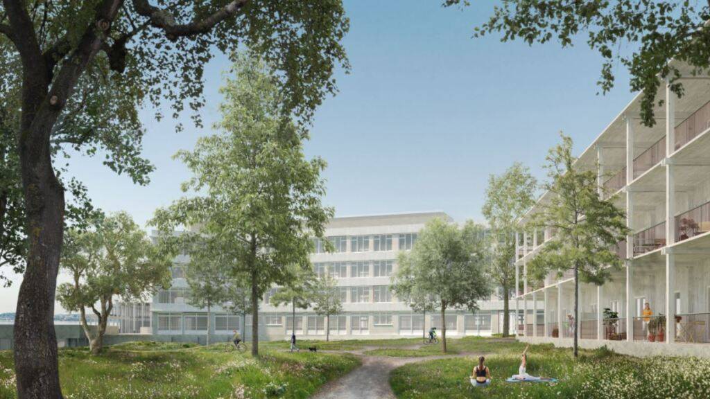 Areal des früheren Zuger Kantonsspitals wird neues Quartier