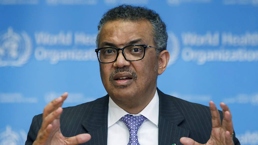 WHO-Generaldirektor Tedros Adhanom Ghebreyesus ruft zu mehr Tests auf das Coronavirus auf.