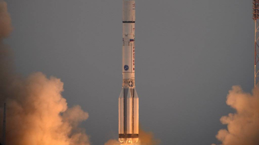 Um 10.31 Uhr Schweizer Zeit hob die Proton-M-Rakete mit der ExoMars-Sonde in Baikonur ab.