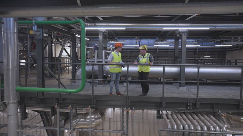 Brandneue Kehrichtverwertungsanlage in Zuchwil