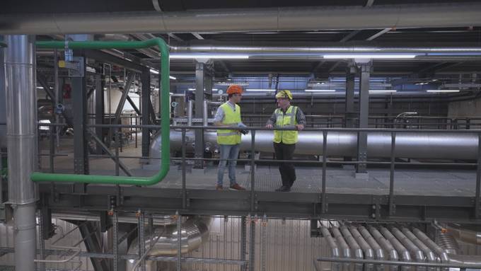 Brandneue Kehrichtverwertungsanlage in Zuchwil