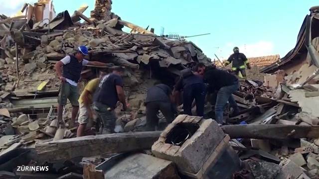 Mindestens 73 Tote bei Erdbeben in Italien