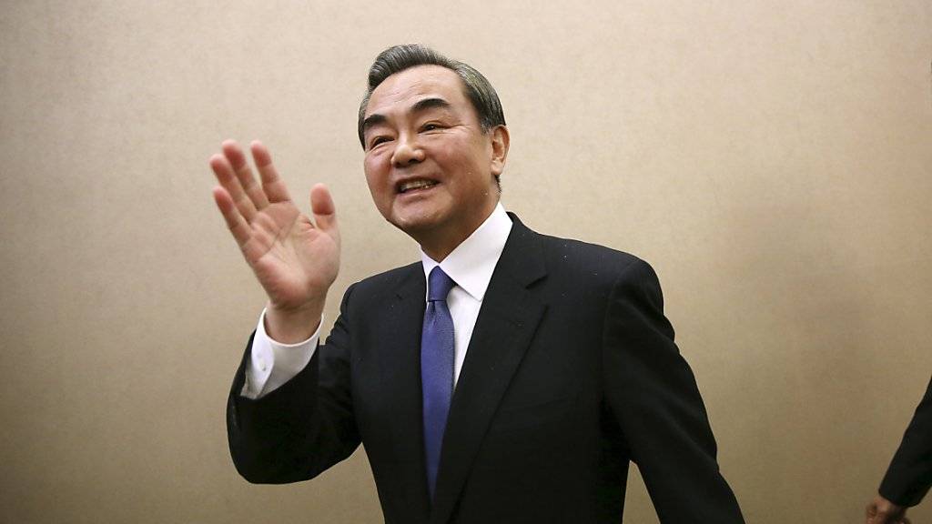 Wang Yi, Chinas Aussenminister, forderte Zurückhaltung auf der koreanischen Halbinsel. (Archivbild)