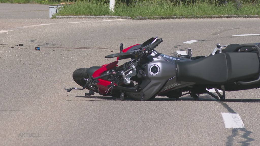 Tragisch: Auf der Benkenstrasse verunfallt ein Motorradfahrer tödlich