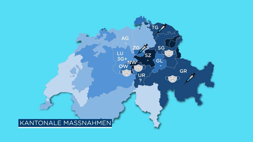 Massnahmen-Flickenteppich: Kantone führen sehr unterschiedliche Corona-Einschränkungen ein