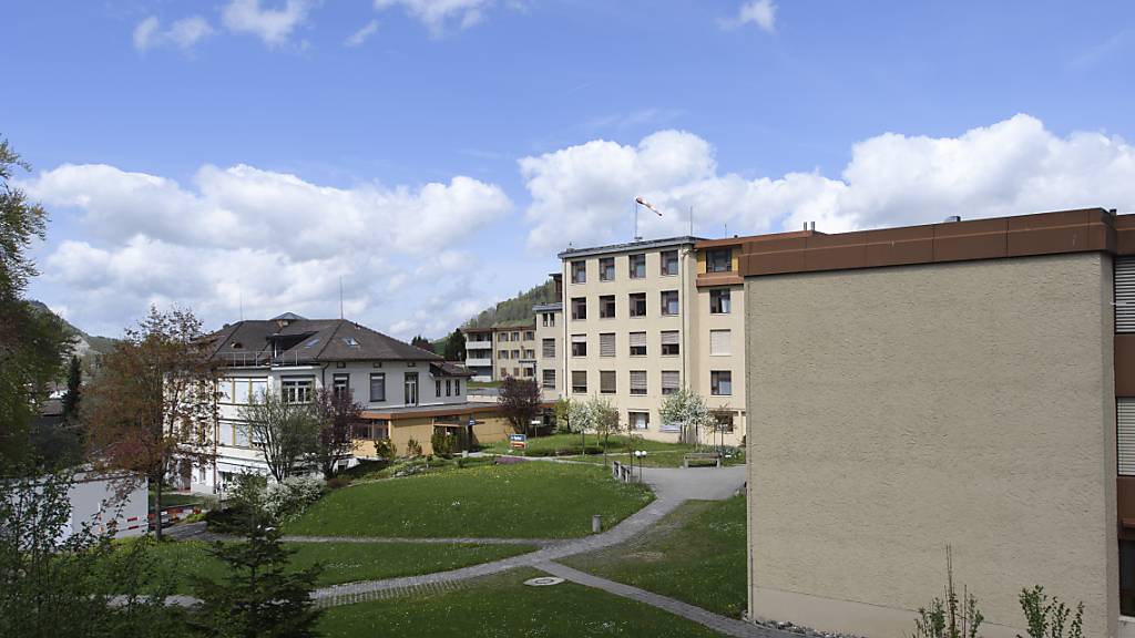 Die  Pflegegruppe Solviva will auf einem Teil des ehemaligen Spitalareals in Appenzell einen Neubau für ein Gesundheits- und Spezialpflegezentrum realisieren. (Archivbild)