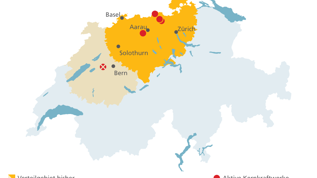 In diesen Gebieten werden im Herbst 2023 Jodtabletten verteilt.