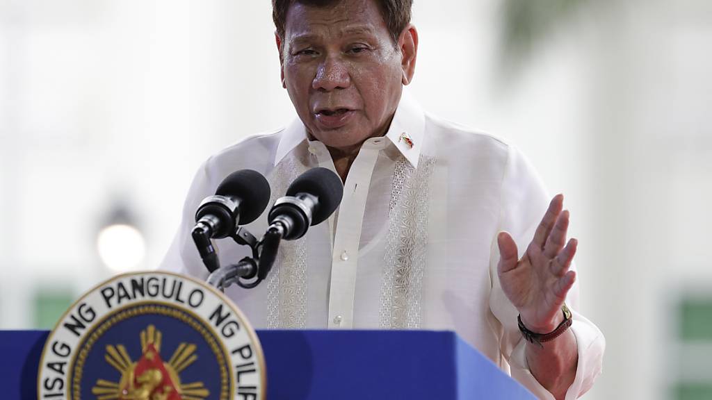 Rodrigo Duterte , Präsident der Philippinen. Foto: Aaron Favila/AP/dpa