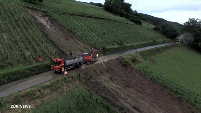 Rebberg gerät ins Rutschen