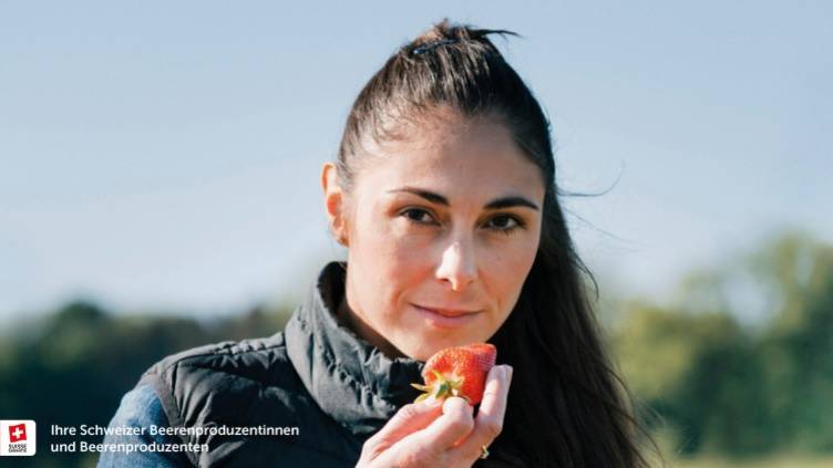 Thurgauerin ist Gesicht der Schweizer Erdbeeren