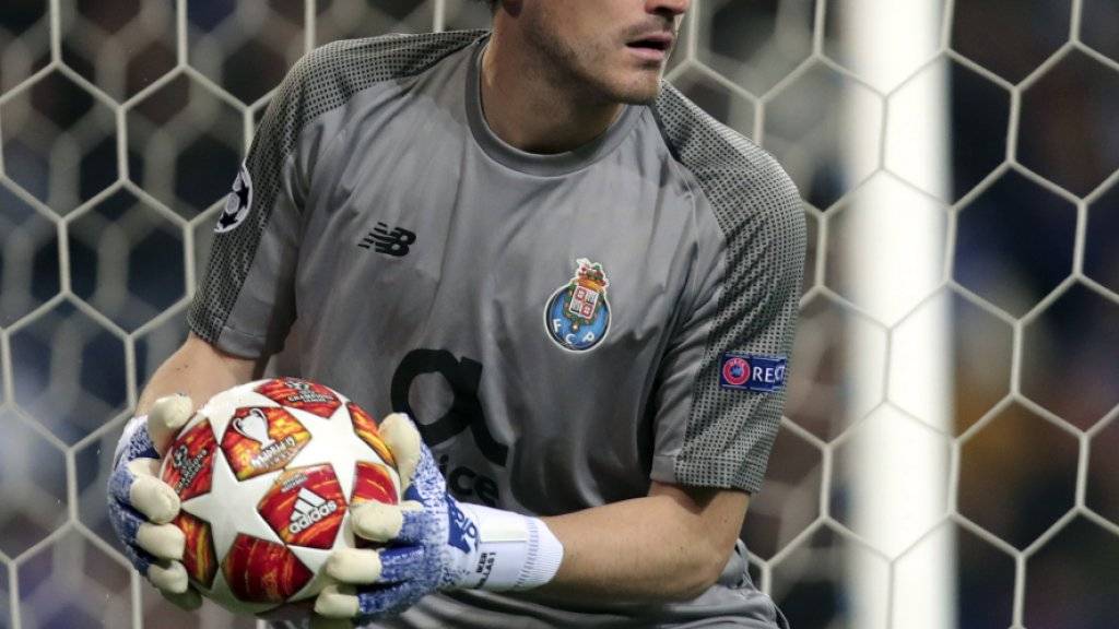 Iker Casillas erholt sich in einem Spital in Porto