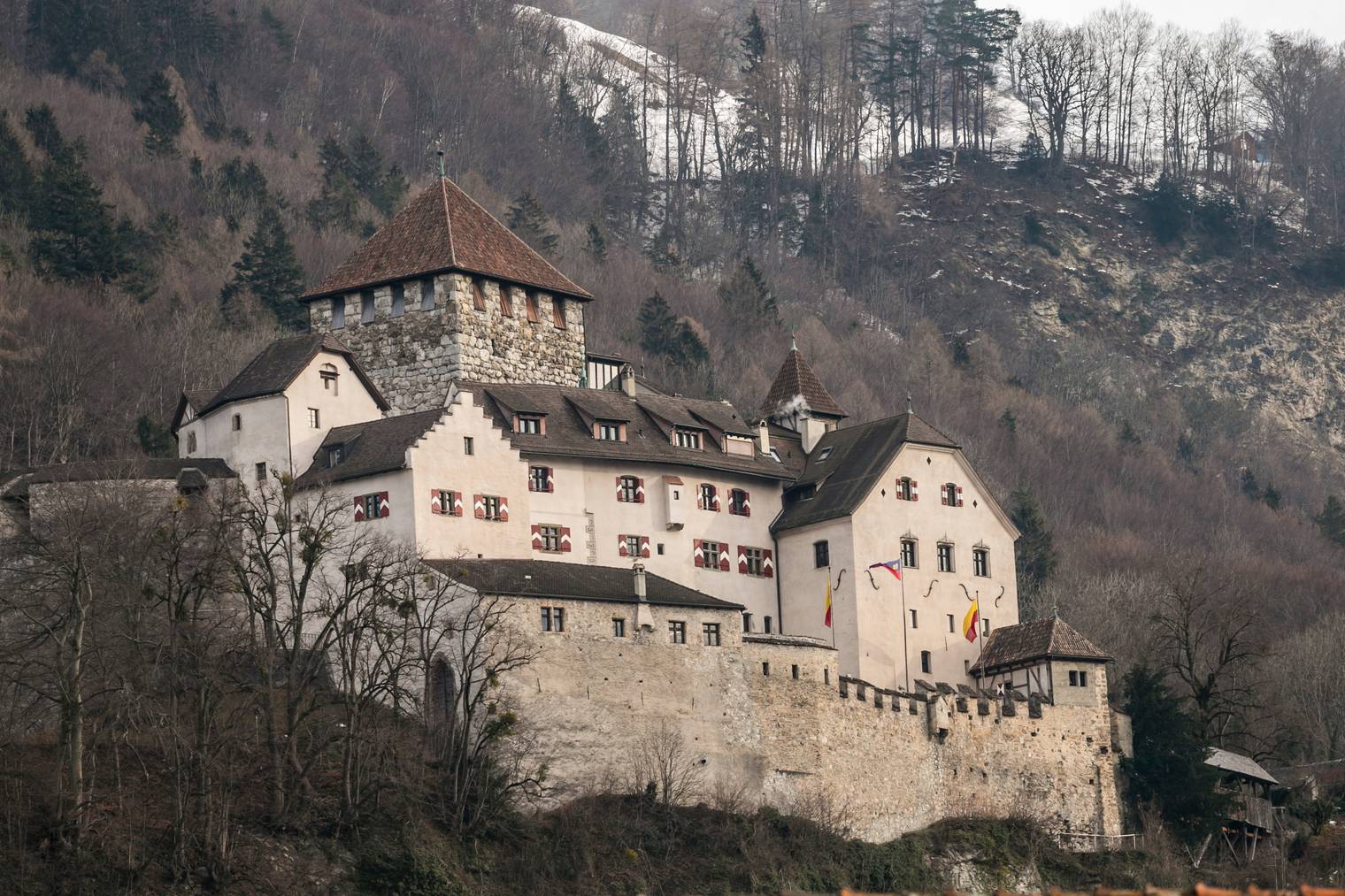 Ein beliebtes Fotomotiv: Das Schloss in Vaduz. (Bild: Jan Hetfleisch/Getty Images)