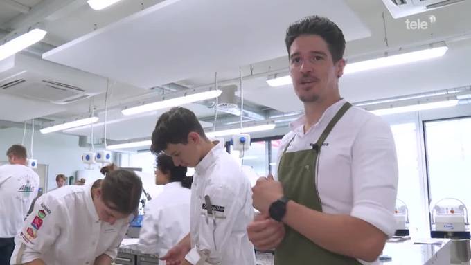 Luzerner Spitzenkoch führt Lehrlinge in die Gourmetküche ein