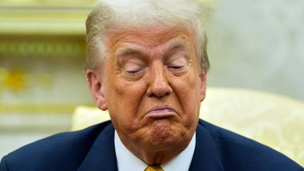 ARCHIV - US-Präsident Donald Trump im Oval Office (Archivbild). Foto: Alex Brandon/AP/dpa