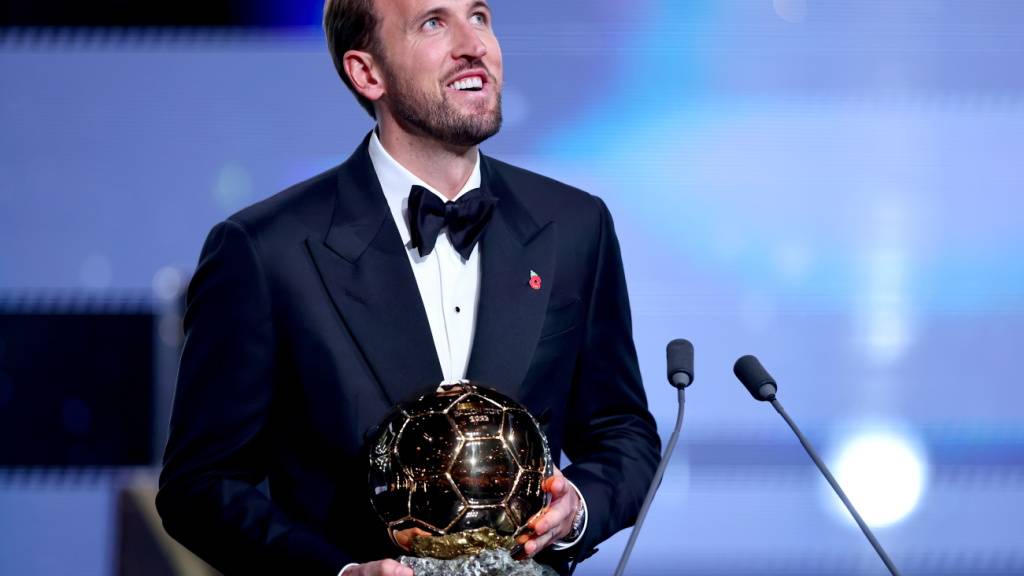 Harry Kane geniesst einen der schönsten Momente seiner Karriere