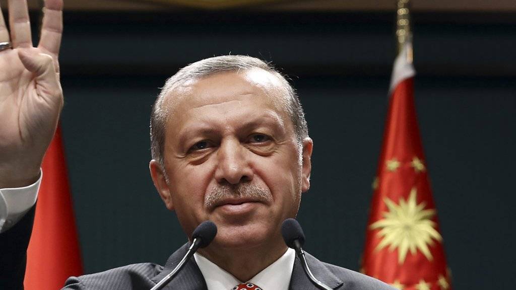 «Zeichen des guten Willens»: Erdogan nimmt seine Klagen wegen Beleidigung zurück. (Archiv)