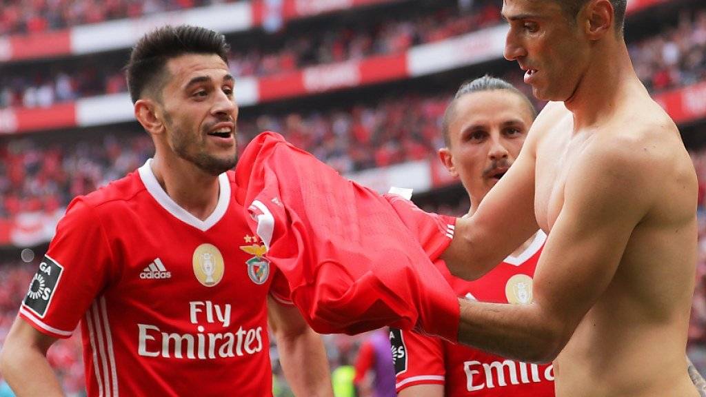 Benfica jubelte am Samstagabend vorzeitig über den Titelgewinn in Portugal