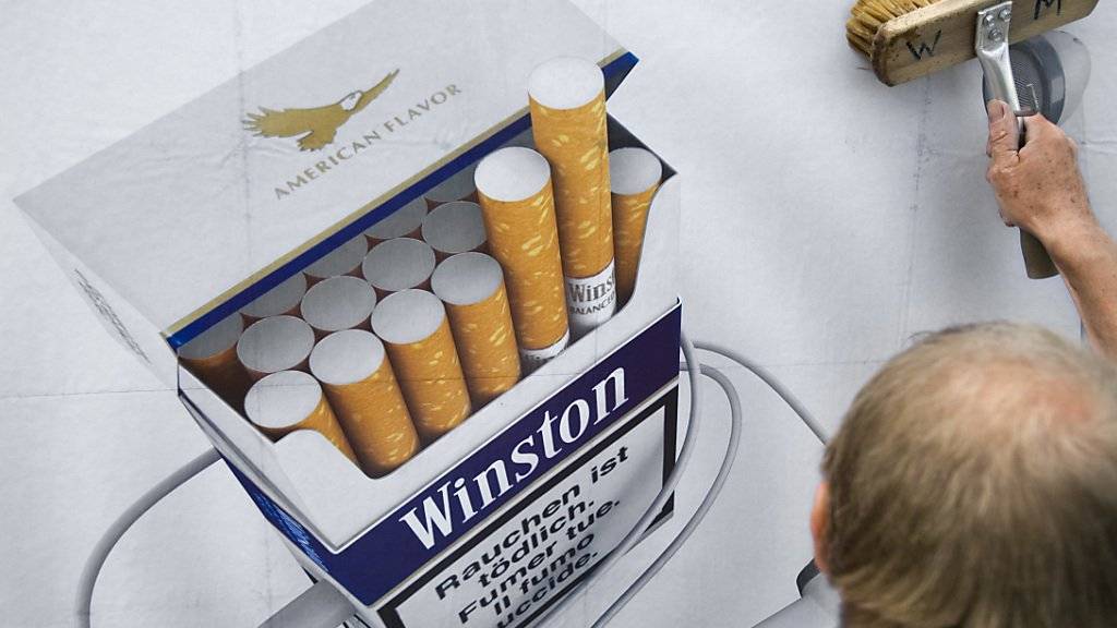 Tabakwerbung soll in der Schweiz weiterhin erlaubt sein: Ein Verbot lehnt das Parlament ab. (Symbolbild)