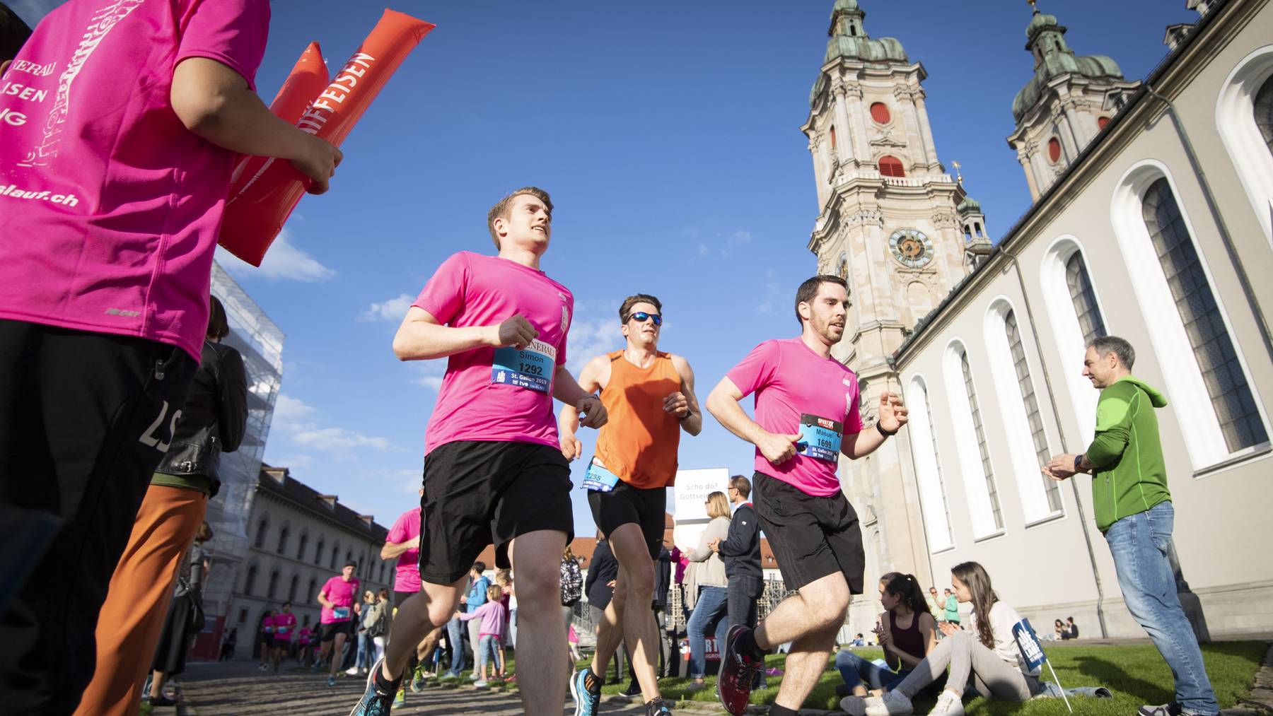 Anlässlich des 10-jährigen Jubiläums findet 2024 einmalig ein Marathon am Auffahrtslauf St.Gallen statt. (Archivbild)