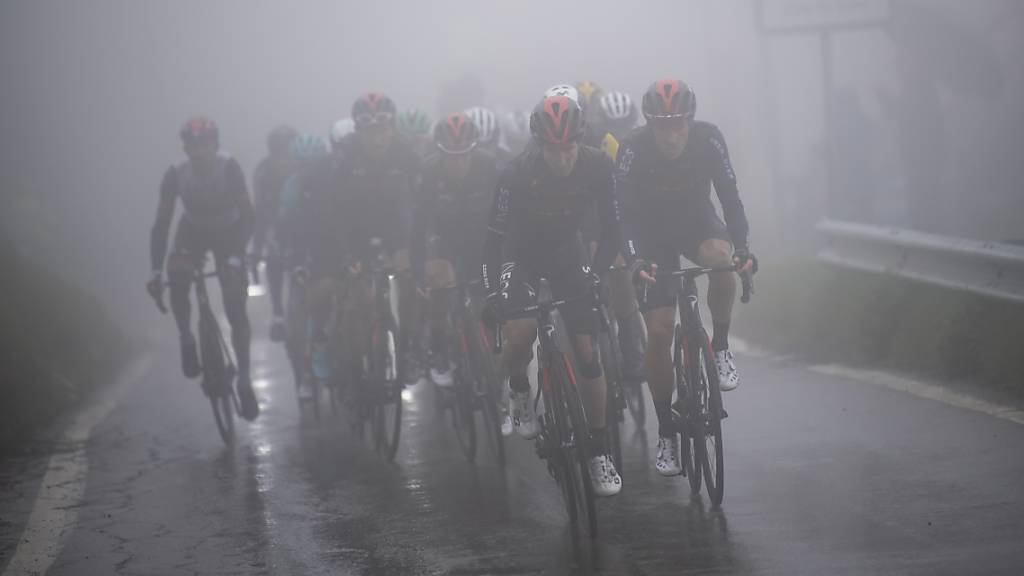 Schlechtes Wetter stellte Anfang Monat schon die Fahrer bei der Tour de Romandie vor Probleme