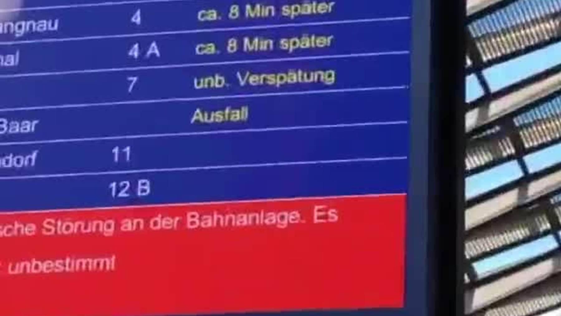 Thumb for ‹Luzern Bahnhof – technische Störungen›