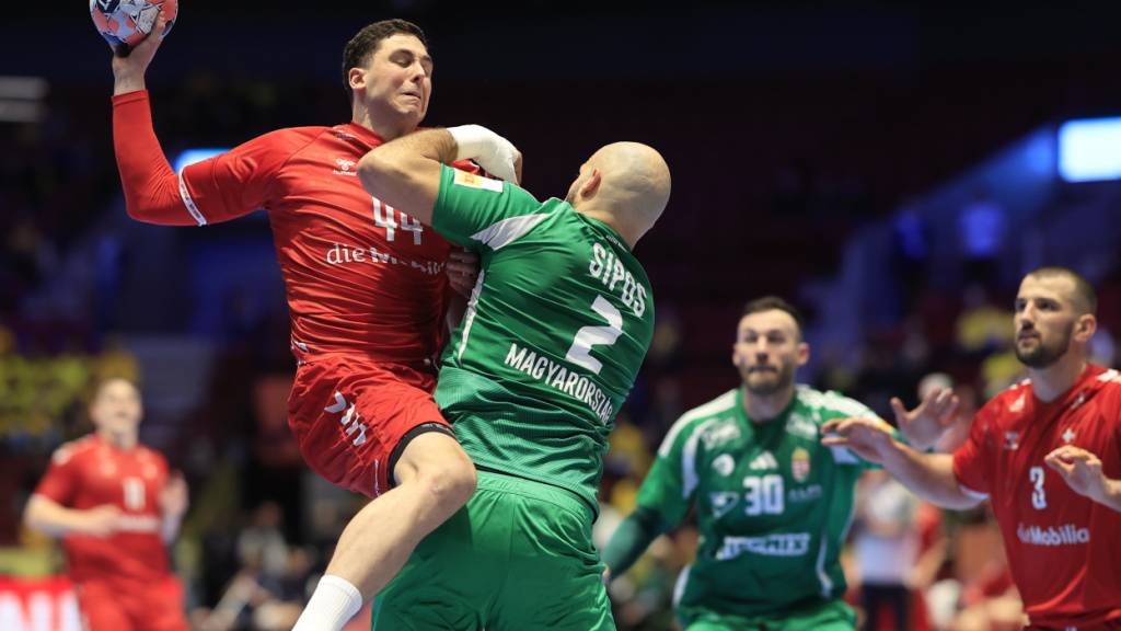 Die Schweizer lieferten sich mit Ungarn einen harten Kampf