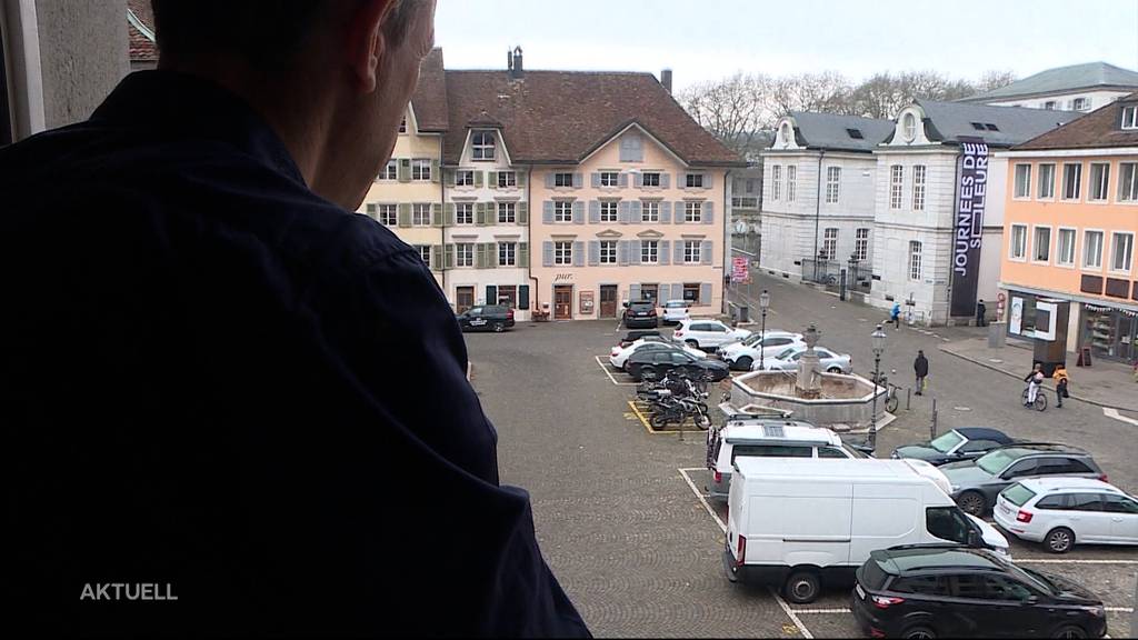 Parkplätze in der Solothurner Altstadt verschwinden