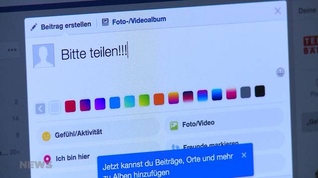 Wegen Facebook für immer vermisst