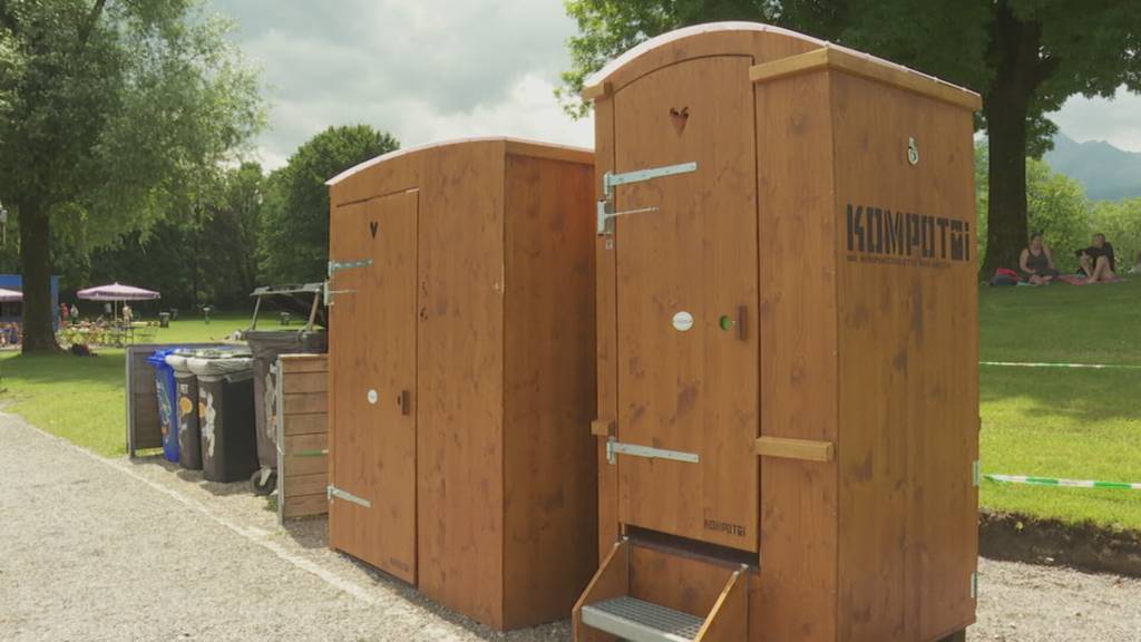 Neue ökologische Toiletten in der Ufschötti