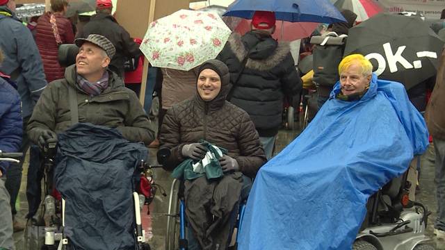 Demo für Gleichstellung von Menschen mit Behinderung