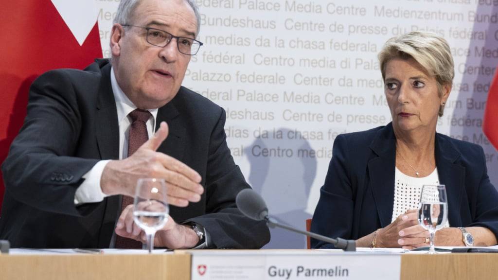 Das Departement von Bundesrat Guy Parmelin führt die Verhandlungen mit den USA weiter.