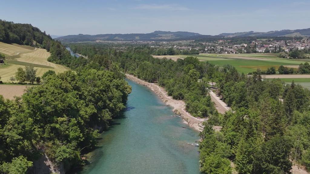 Neues Aare-Ufer in Wichtrach spaltet die Gemüter
