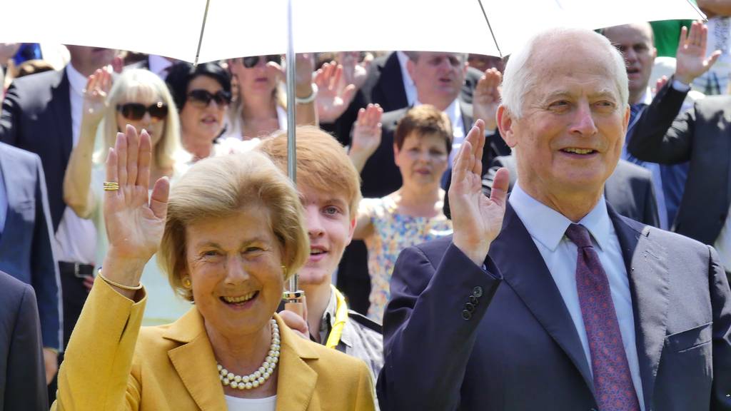 Marie und Ehemann Hans-Adam II.: In den letzten Jahren nahm das Fürstenpaar kaum noch öffentliche Auftritte wahr.