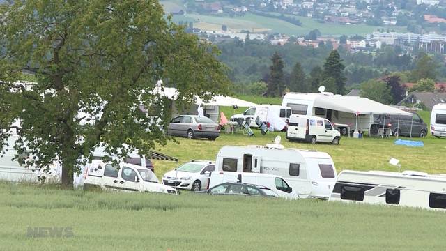 Fahrende lassen sich in Tägertschi nieder