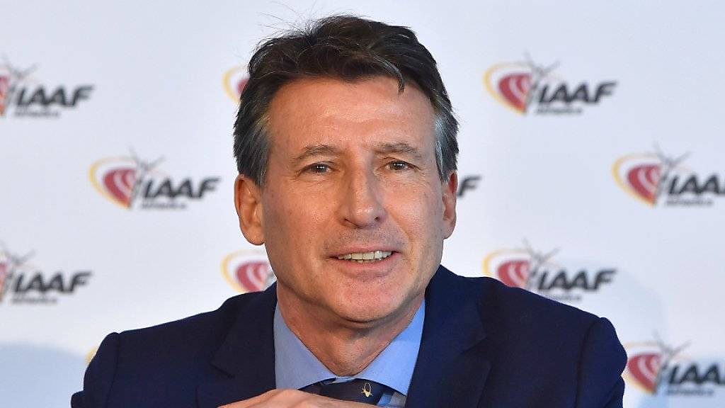 IAAF-Präsident Sebastian Coe wird am 17. Juni in Wien über den Entscheid des Councils informieren