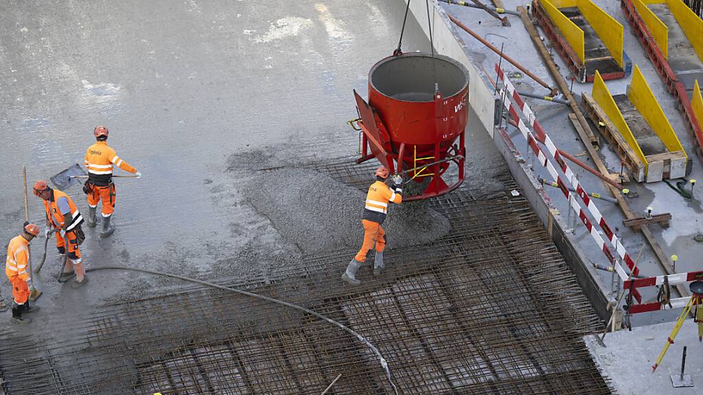 Schweizer Baugewerbe erwartet Abkühlung