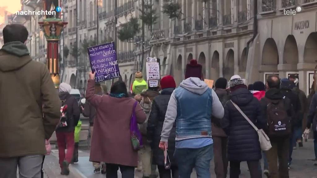 Demonstration gegen Coronamassnahmen des Bundes