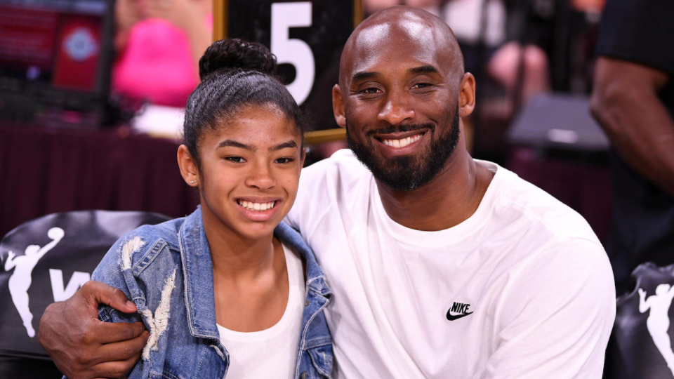 Kobe Bryant mit Tochter Gigi