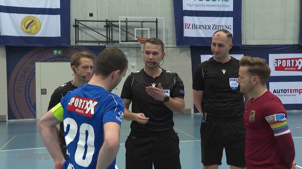 Steile Karriere: Schiedsrichter Daniel Matkovic pfiff als erster Schweizer an der Uefa Futsal-Euro