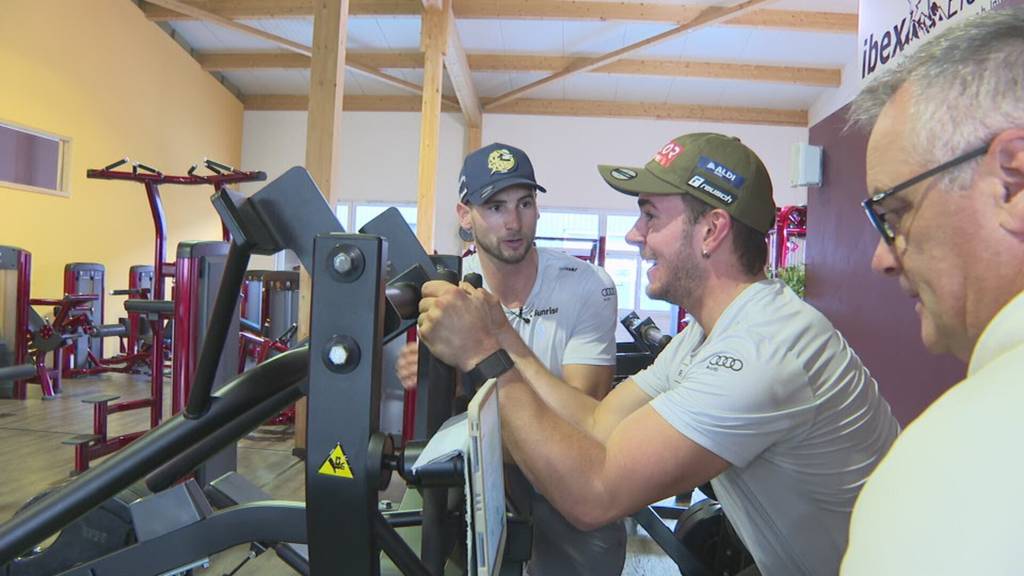 Zwei Berner Skirennfahrer bereiten sich auf Saison vor