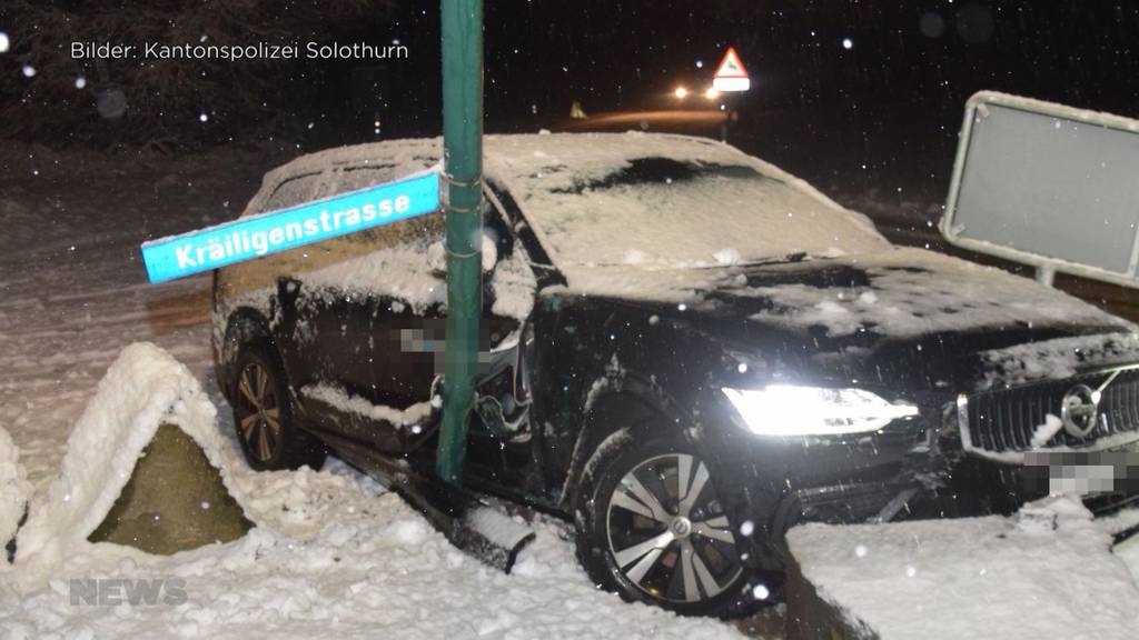 Alle Jahre wieder: Erster Schnee im Flachland sorgt für Chaos