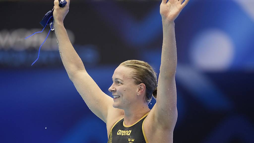 Die Schwedin Sarah Sjöström bleibt im Final über 50 m Crawl nur knapp hinter ihrem am Vortag aufgestellten Weltrekord und feiert ihren bereits 12. Einzel-WM-Titel
