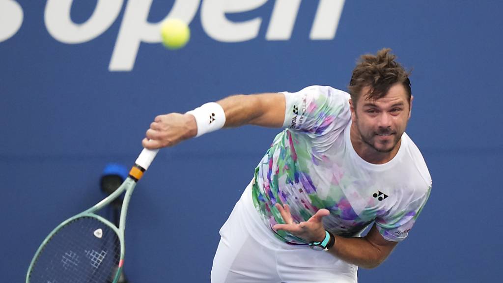 Auch mit 38 Jahren noch dynamisch und kraftvoll: Stan Wawrinka in New York