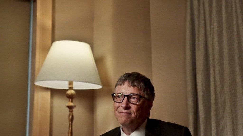 Er ist und bleibt der reichste Mann der Welt: Microsoft-Mitbegründer Bill Gates. (Archiv)