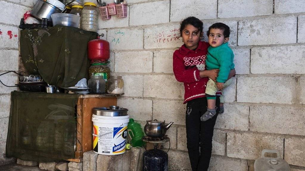 Nach acht Jahren Krieg sei humanitäre Hilfe in und um Syrien weiterhin überlebenswichtig, sagt die Caritas Schweiz. (Symbolbild)