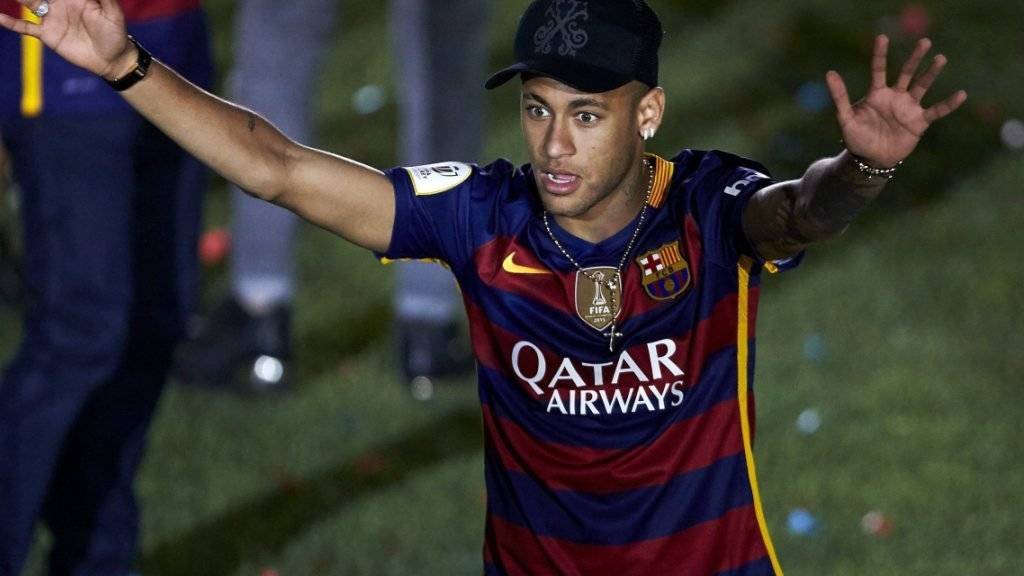 Neymar will mit Barcelona noch viele Titel feiern