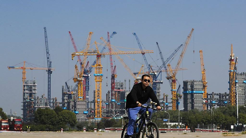 Die chinesische Wirtschaft wächst dank sprudelnder Kredite weiterhin stark. (Symbolbild)
