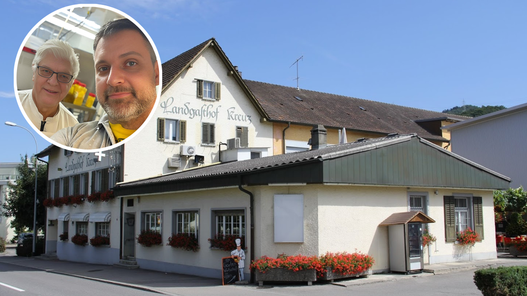 Restaurant kreuz Werner Ottiger Junior und Senior