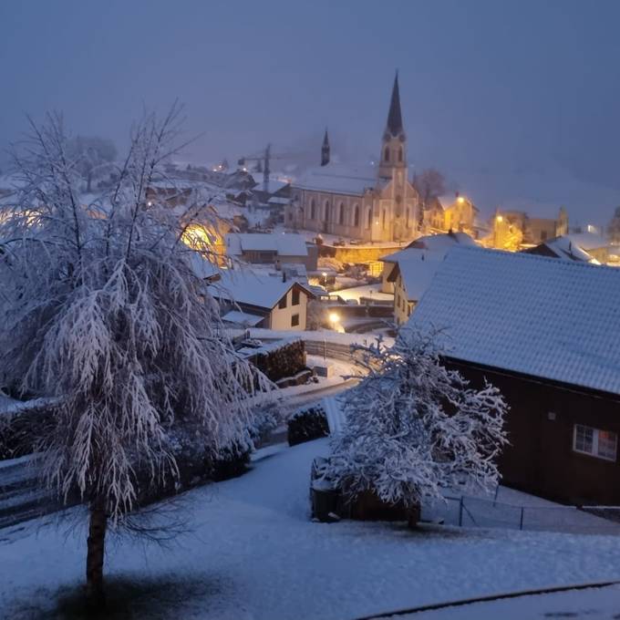 Schnee verwandelt Pilatusland in Winterwunderland