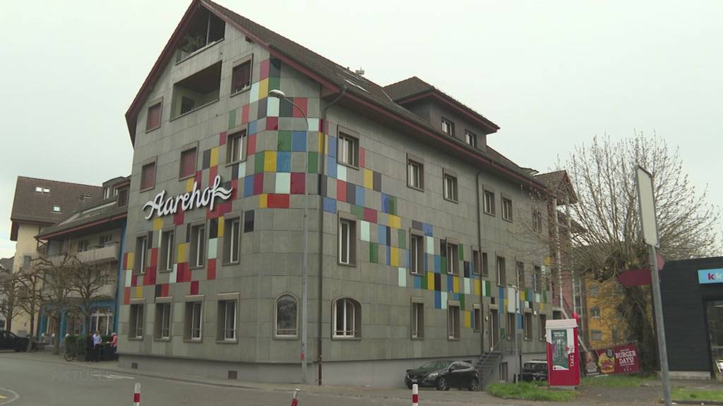 Asylunterkunft statt Hotel: Der Aarehof in Wildegg ist ab Juni eine Grossunterkunft für 140 Männer
